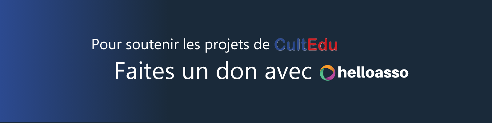 Soutenir l'Association